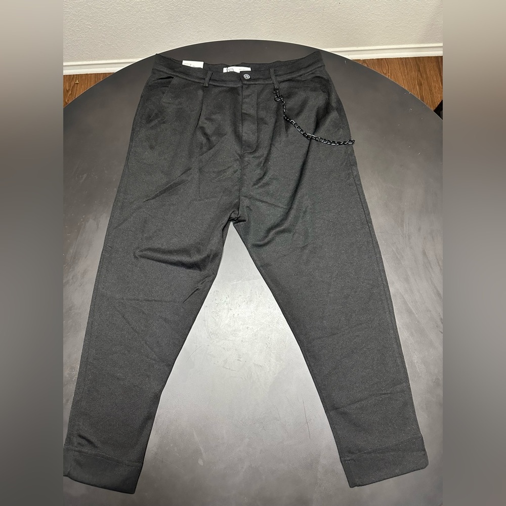 Zara Skinny Trousers with Chain Detail